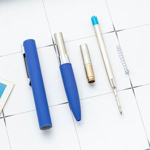 ปากกาลูกลื่นโลโก้กีฬา หลายสี โลหะเคลือบยาง ขนาดหัวเขียน 1.0 มม. หมึกสีดำ สำหรับโปรโมชั่นธุรกิจ ป้องกันรังสียูวี - Product Image 4