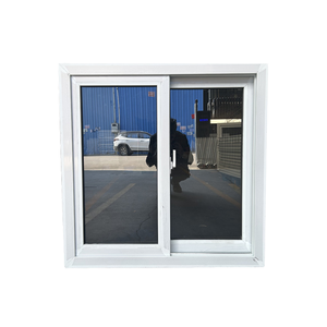 Fenêtres modernes en PVC à double vitrage Portes antivol Profils d'ouragan en UPVC Écran magnétique Bahams coulissant en vinyle coupe-vent - Product Image 4