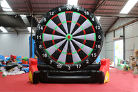 WINSUN Jeu de cible de football gonflable commercial amusant, jeu sportif interactif de haute qualité en PVC gonflable de Winsun