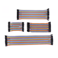 Câbles de raccordement Dupont pour capteurs Raspberry Pi, électronique, connecteurs en porcelaine mâle-femelle/mâle-mâle/femelle pour breadboard