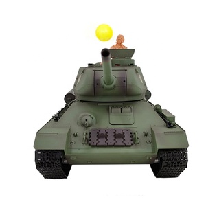Henglong 3909-1 PRO <span class=keywords><strong>Tanque</strong></span> de Combate Militar RC <span class=keywords><strong>T</strong></span>-<span class=keywords><strong>34</strong></span>/85 de la Unión Soviética, 2.4Ghz, con Sonido de Humo, Disparo de BB, Control Remoto, Modelo de <span class=keywords><strong>Tanque</strong></span> - Product Image 5