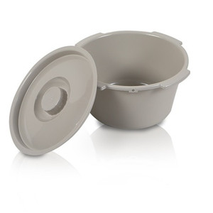 Bassin de toilette en plastique PP avec couvercle, diamètre 28,7 cm, pour personnes âgées et femmes enceintes, fabriqué à Foshan, écologique - Product Image 2