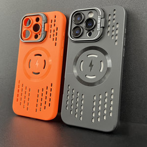 Làm mát từ trường hợp điện thoại cho <span class=keywords><strong>iPhone</strong></span> 16 Pro Max 17 khung không khí điện thoại Bìa Matte sang trọng tùy chỉnh trường hợp di động cho <span class=keywords><strong>Iphone</strong></span> TPU - Product Image 4