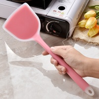 Ustensiles de cuisine écologiques très demandés : spatule-répiqueur en silicone antiadhésif, résistant au lave-vaisselle et au congélateur