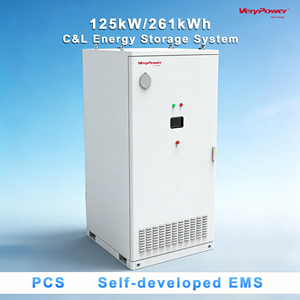 Système de <span class=keywords><strong>stockage</strong></span> d'énergie industriel et commercial tout-en-un 100 kW 104 kWh 125 kW 261 kWh, armoire de <span class=keywords><strong>stockage</strong></span> d'énergie - Product Image 1