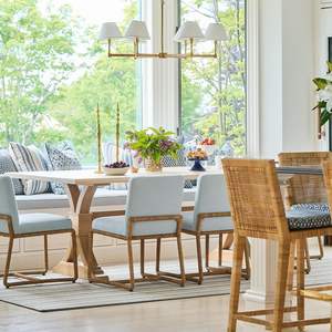 โคมไฟระย้าหวายสไตล์วินเทจ ตกแต่งห้องนั่งเล่นสไตล์ชายฝั่ง โค<span class=keywords><strong>ร</strong></span>งเหล็กทองเหลือง โคมไฟแบบสาน 6 ดวง ไฟ LED สไตล์ฝ<span class=keywords><strong>ร</strong></span>ั่งเศส โคมไฟระย้าแบบ Larkspur - Product Image 2