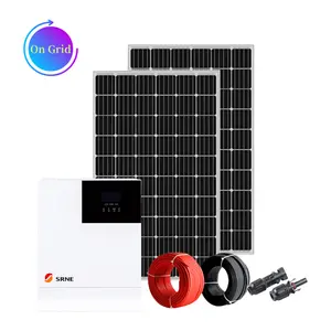 All In One 3KW 5KW 8KW 10KW 15KW On Grid Tied Home Use Solar Power Energy Storage System For Home