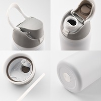 Bouteille isotherme sport double paroi OWAL moderne et portable, grande capacité, en acier inoxydable 304, 32 oz, isolation thermique 8-12 heures