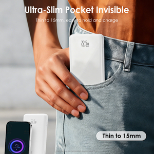 Banque d'alimentation portable grande capacité 10000 mAh, vente chaude 2026, ensemble cadeau, chargeur ultra-rapide, chargeur de téléphone portable, logo personnalisé, cadeaux promotionnels - Product Image 5