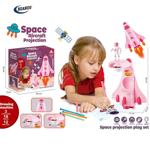 Proyektor gambar pesawat luar angkasa proyeksi Anak proyektor gambar dengan mainan kapal roket proyektor Gambar - Product Image 6
