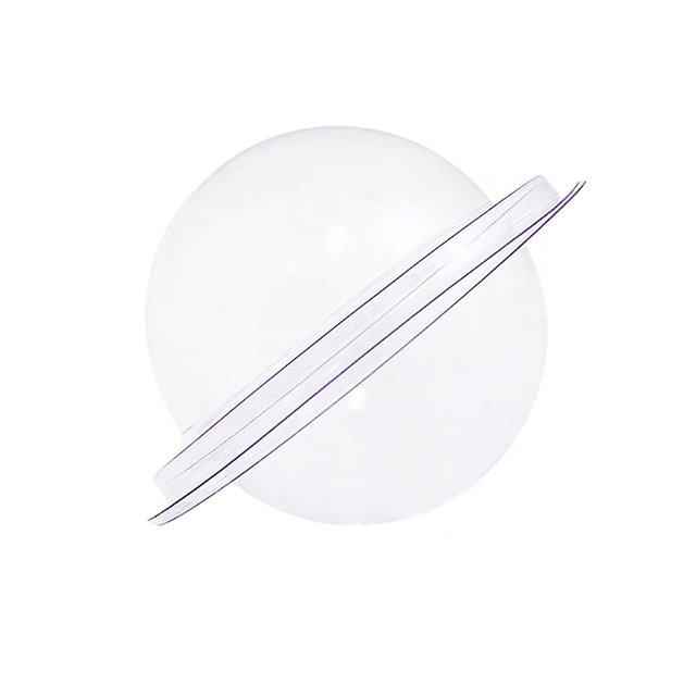Disposable Custom PVC Blister Clear Bath Bomb Clamshell Packaging for Craft Stickers & Candle with Recycled Materials