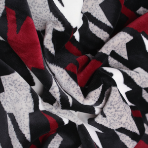 KVR Manufacturer Supplier Indian Cheap Customized Color Cotton Soft Touch <b>Velvet</b> Fabric <b>for</b> Activewear - Product Image 1