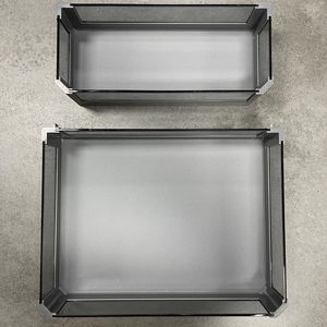 Panier de rangement coulissant en fer pour armoire haute, 6 niveaux, écologique, organisateur de cuisine moderne, panier coulissant pour cuisine - Product Image 1