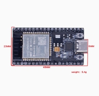 Papan Pengembangan ESP32 Antarmuka Tipe-C Modul Nirkabel WIFI WROOM32D 38PIN