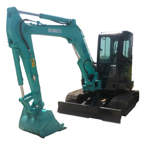 รถขุดขนาดเล็ก KOBELCO SK55SR 5 ตัน ประสิทธิภาพสูง มือสองจากญี่ปุ่น รถตักดินแบบตีนตะขาบ รถขุดขนาดใหญ่สำหรับงานหนัก - Product Image 1