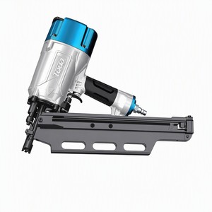 Cloueur <span class=keywords><strong>pneumatique</strong></span> industriel TOUA FN2190 à tête inclinée de 21 degrés, corps en aluminium, échappement avant, diamètre de clou 2,8-3,3 mm - Product Image 1