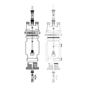 เครื่องกรองและอบแห้งแบบแรงดัน/สุญญากาศ Julabo VPFR ทำจากแก้ว อุปกรณ์ห้องปฏิบัติการจากเยอรมนี - Product Image 2