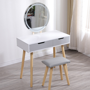 Cómoda de Madera para Dormitorio, Cómoda con Espejo, Tocador - Product Image 2