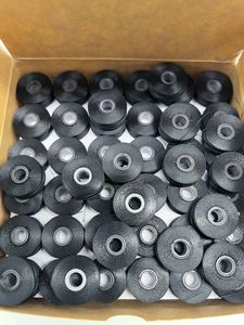 ボックスあたり144個高強度70D/2サイズLホワイトカラー100% ポリエステル磁気コア前巻きボビン磁気ボビン糸 - Product Image 5