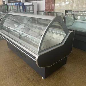 Vitrina de <span class=keywords><strong>delicatessen</strong></span> de arco ancho con iluminación LED-Solución de refrigeración de panadería comercial y aperitivos - Product Image 3