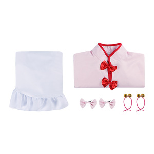 Costume de cosplay Sweet Ranma 1/2, robe Cheongsam rose - Product Image 3