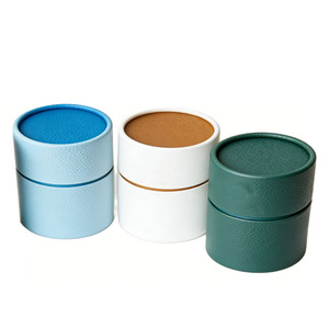 Boîte de 500g pour complément alimentaire superalimentaire, avec couvercle facile à ouvrir, en carton kraft recyclé, pour poudre nutritionnelle - Product Image 1