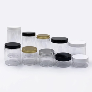 KASIA Contenant alimentaire épais en PET sans BPA, boîtes de rangement de 2 gallons pour aliments, soins de la peau, crèmes cosmétiques, pots pour bonbons - Product Image 3