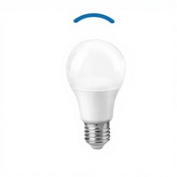 Luces LED con Sensor de Movimiento A19, Sensor Inteligente de Encendido/Apagado Automático, AC PC E27, para Residencias, Garajes, Patios, Pasillos, Almacenes, Bombilla de 5W 7W 9W