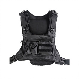 New Outdoor Tactical Compression Chest Bag Multi-function Vest Non-slip Silicone Strips Custom Logo for Sports Running Cycling - Product Image 1