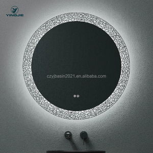 <span class=keywords><strong>Miroir</strong></span> intelligent <span class=keywords><strong>de</strong></span> luxe au design artistique, <span class=keywords><strong>miroir</strong></span> mural LED pour <span class=keywords><strong>salle</strong></span> <span class=keywords><strong>de</strong></span> <span class=keywords><strong>bain</strong></span>, <span class=keywords><strong>luminaire</strong></span> <span class=keywords><strong>de</strong></span> maquillage intelligent anti-buée pour salon et hôtel - Product Image 2