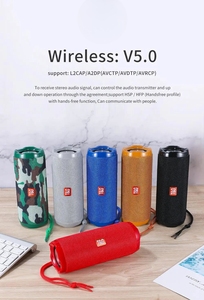 ลำโพงกันน้ำ <span class=keywords><strong>TG191</strong></span> IPX4 ระบบเสียง TWS BT 5.0 ไร้สาย กำลังขับ 10 วัตต์ ลำโพงคู่อเนกประสงค์ พกพาสะดวก พร้อมสายคล้องคอ - Product Image 4