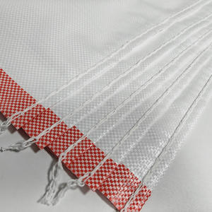 Sac 50kg faute d'impression refermable polypropylène <span class=keywords><strong>Album</strong></span> vinyle tissé sacs vides blanc tissé polypropylène sacs de sable - Product Image 3