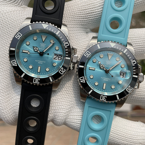 Reloj de Buceo para Hombre SD1953, Diseño Clásico, 41MM, Acero Inoxidable, 300M Resistente al Agua, Movimiento Automático NH35, con Cierre de Brazalete Fresado - Product Image 6