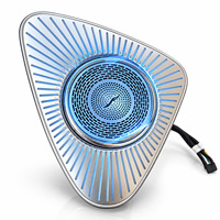 Haut-parleur rotatif 5D avec couvercle lumineux pour Benz Classe C, Classe E, Classe S, éclairage ambiant dynamique pour médiums, kit de rétrofit