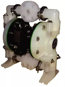 Pompe pneumatique à diaphragme en acier inoxydable 304/316, OEM, en aluminium, revêtement PFA/PTFE, 50 GPM, 120 PSI, pour applications moyennes - Product Image 2