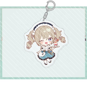 Llaveros de acrílico mini chibi de Genshin Impact: Yae <span class=keywords><strong>Miko</strong></span>, <span class=keywords><strong>Kokomi</strong></span>, Yoimiya, Thoma - Product Image 4