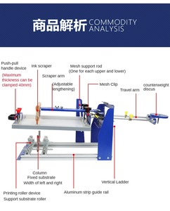 Máy in màn hình cong thủ công DL-qm-001 in đường kính 170mm + in đường ray nhôm trên bề mặt cong - Product Image 3