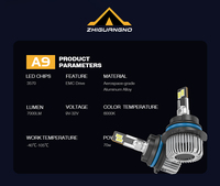 OEM ODM lampu depan mobil LED 70W 7000LM H4 H7 H11 9005 HB3 9006 HB4 6000K warna temperatur bahan aluminium kondisi baru