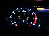 Tachometer & Speedometer 1-8 H/km untuk Universal Mobil