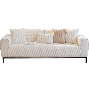 Turki furnitur Universal sudut Sofa sarung 3-kursi Penisola Sofa pelatih kursi meliputi 5-kursi kain berbentuk L 2pcs Set - Product Image 1