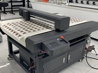 70*90cm cabezal de corte doble servo motor vacío máquina de corte de cama plana