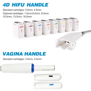 Machine de resserrement vaginal 4D HIFU 2 en 1 lifting du visage élimine les rides raffermissant la peau machine de rajeunissement vaginal y facial - Product Image 3