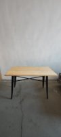 Table de Bar et de Salle à Manger en Métal, Design Moderne, Durable, 120x60cm, pour Restaurant et Salon, Vente en Gros - Offre Spéciale