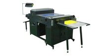 Double100 650mm तेज गति यूवी वार्निश कोटिंग Laminating मशीन रोलर कोटिंग मशीन के लिए डिजिटल प्रिंट