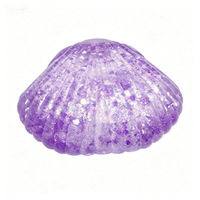 Lot de jouets Squishy en gros, série violette, 6 pièces, méduse et coquillage, jouet anti-stress à rebond lent, 700g, unisexe