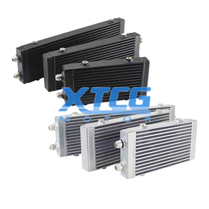 plate and fin heat exchanger oil cooler automotive