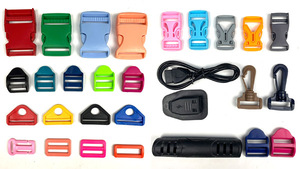 Venta al por mayor de China, bloqueo de escalera de seguridad, trinquete, correa ajustable, hebilla de Color personalizada para senderismo, mochila, accesorios, Correa - Product Image 6