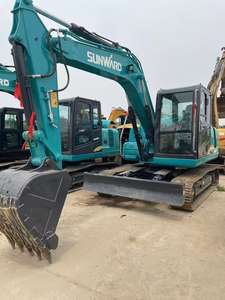 Mini-excavatrice d'occasion haute performance de 9 tonnes Sunward SWE90E, excavatrice de chantier d'occasion pour travaux de terrassement - Product Image 5