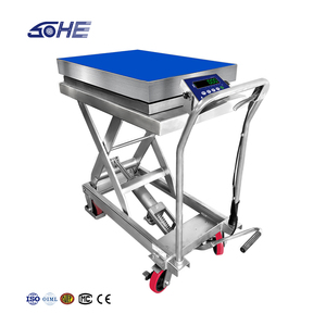 Plateforme élévatrice industrielle en acier inoxydable SOHE SHGTF à LED, très vendue, capacité 150kg-500kg, précision 100g, personnalisable OEM/ODM - Product Image 6