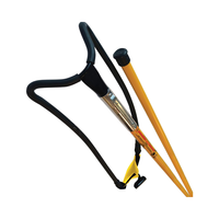 Kit de lanceur de ligne pour arbalète Big Shot comprenant une tête, 4 tiges d'extension de base FG, haute précision pour l'élagage des arbres et le placement de la ligne